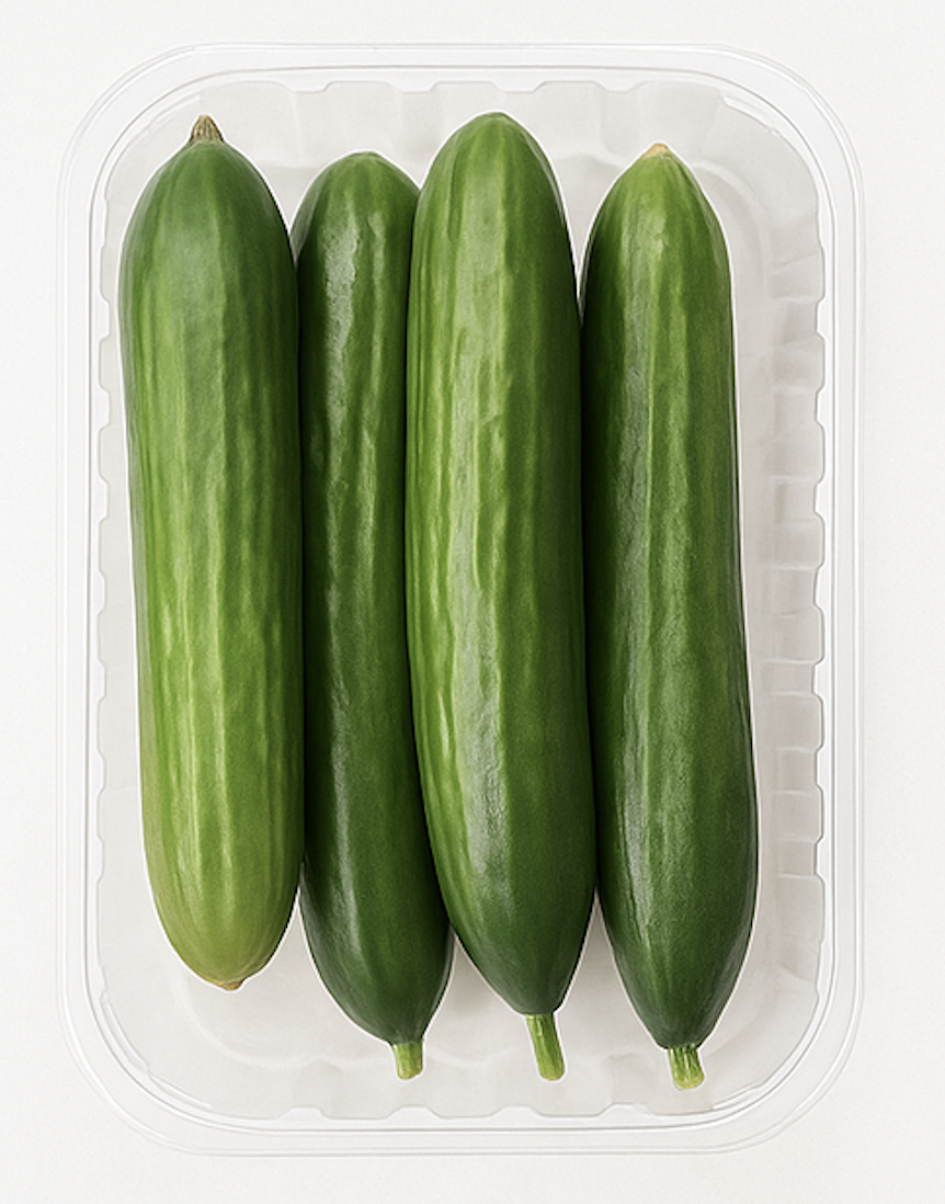 Pest-Free uygulanmış salatalık