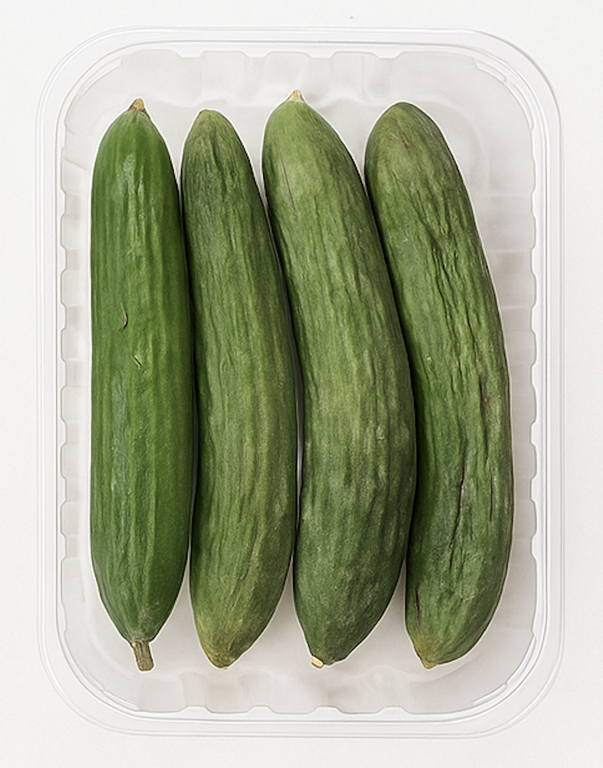 Pest-Free uygulanmamış salatalık